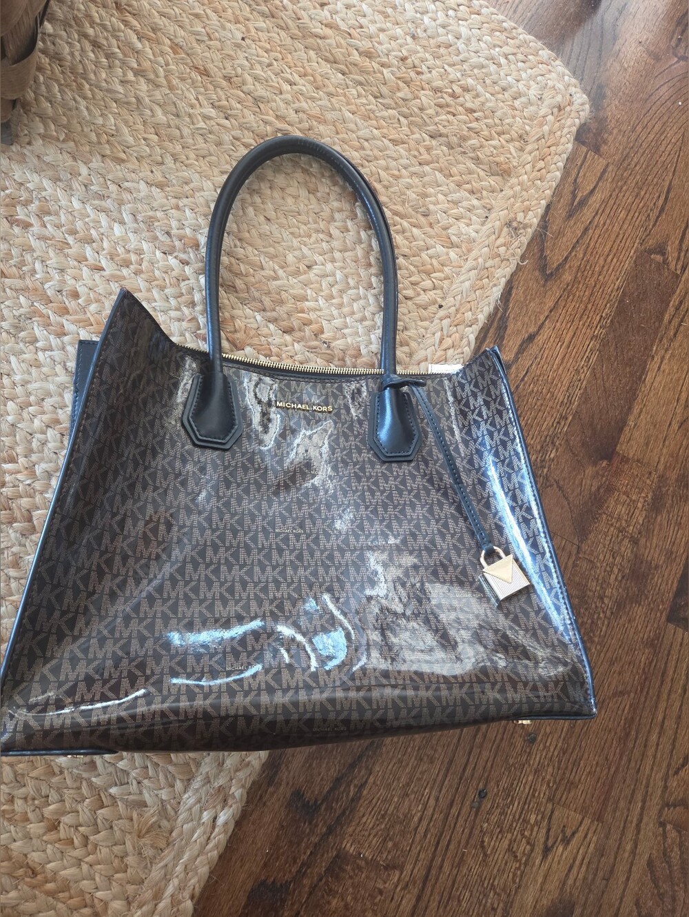 Michael Kors Brown Signature MK Tote Bag